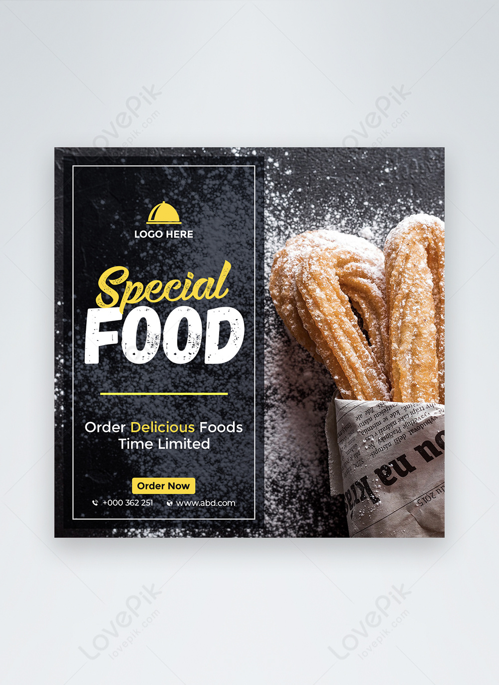 Download Special Food Offer Social Media Ads Post Template Image Picture Free Download 450002880 Lovepik Com PSD Mockup Templates