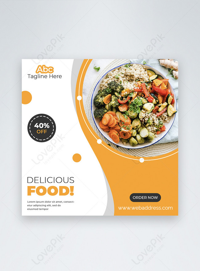 Download Delicious Food Social Media Post Banner Template Image Picture Free Download 450003162 Lovepik Com