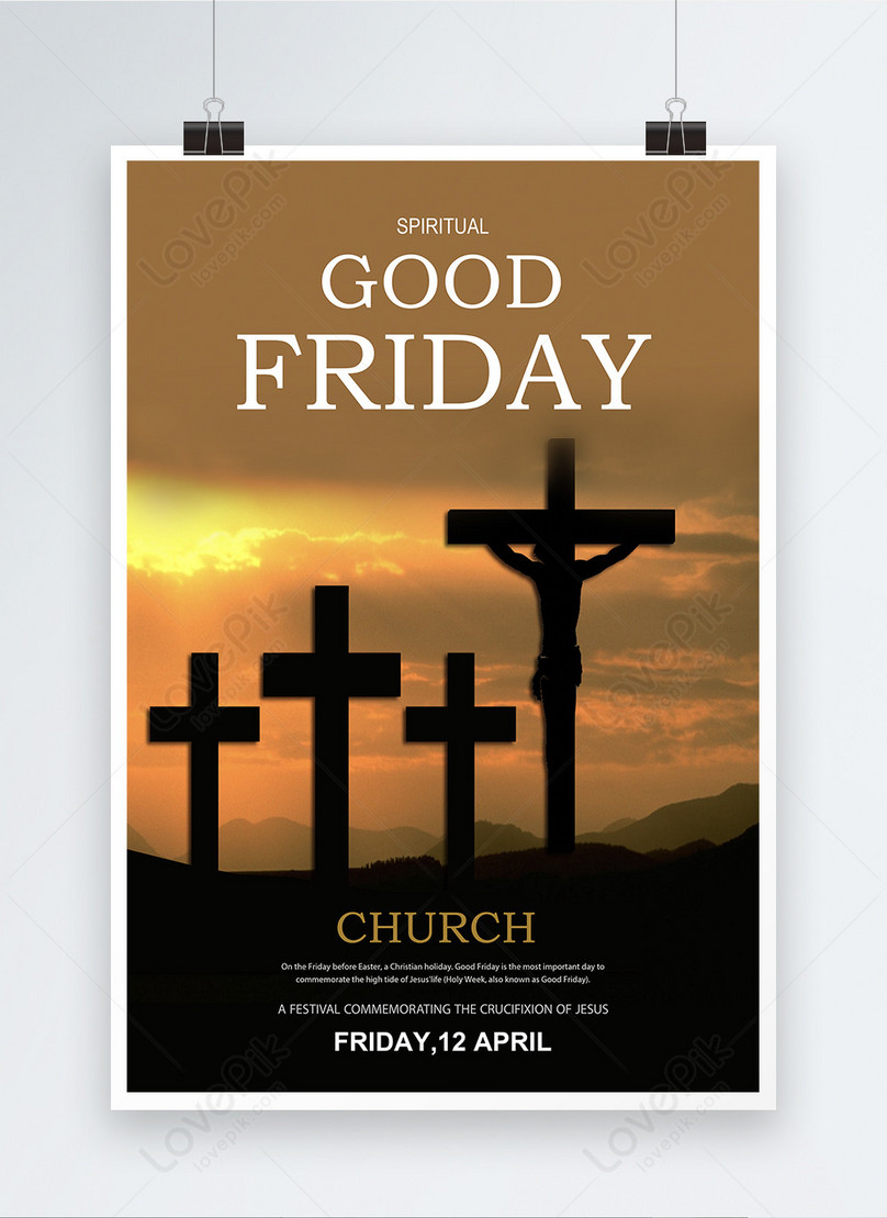 Good friday event poster template image_picture free download 450004181