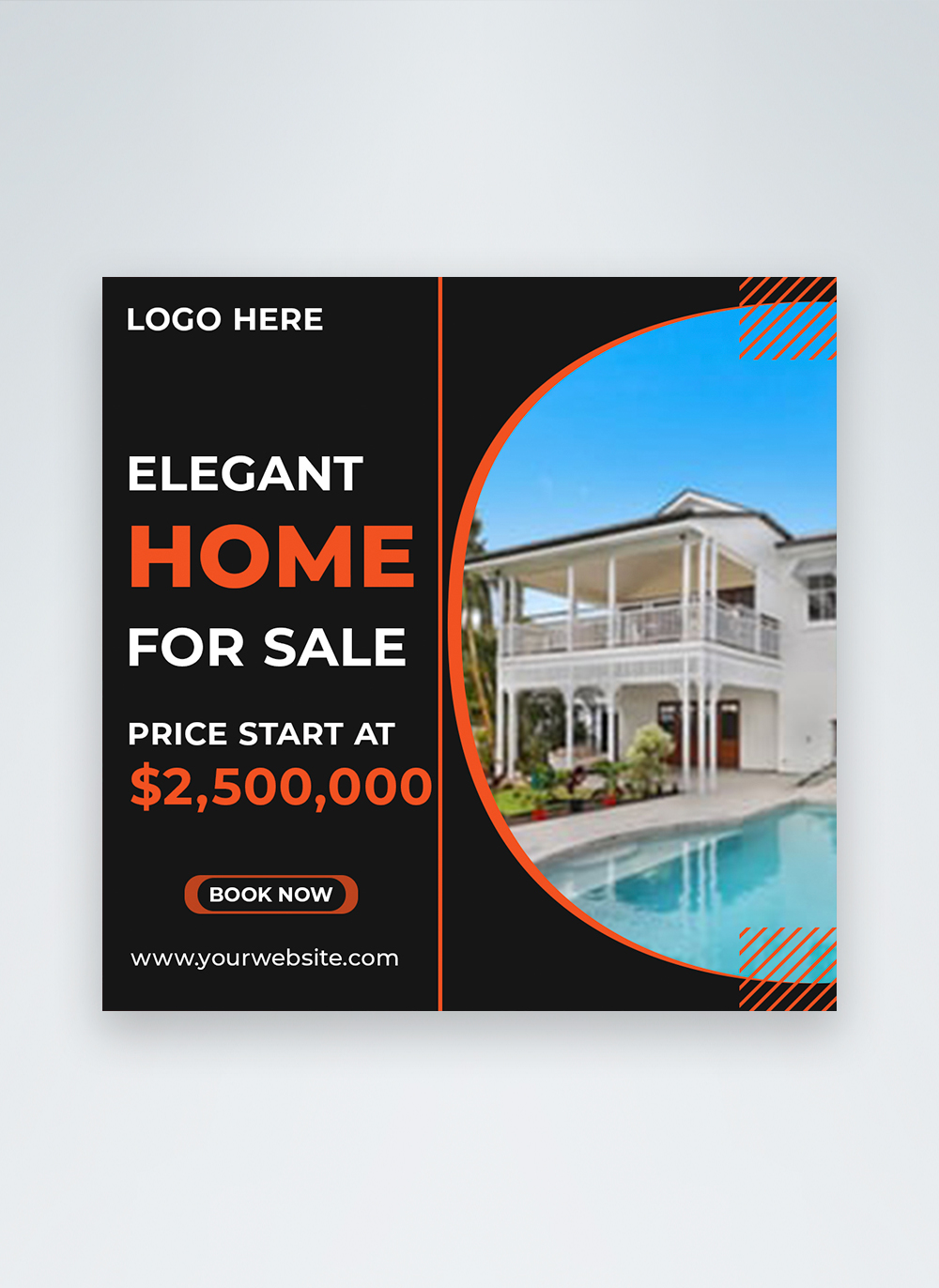 Real estate social media instagram post template image_picture free ...