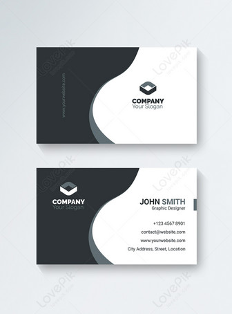 Corporate Grey Visiting Card, Business card,  Visiting card,  Stationery template