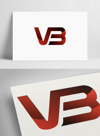 VB logo design | Branding & Logo Templates ~ Creative Market