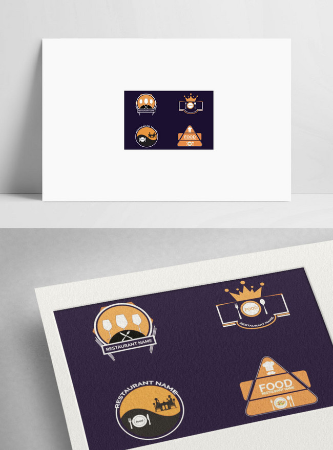 Retro Restaurant Logos Pack Template Image Picture Free Download Lovepik Com