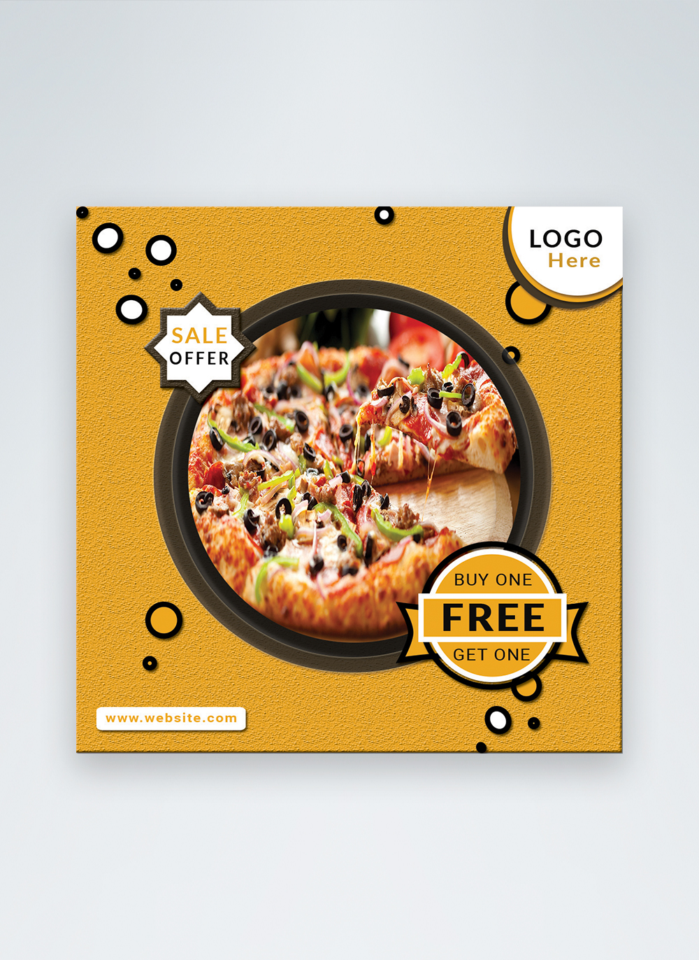 Pizza Social Media Post Template Image Picture Free Download Lovepik Com