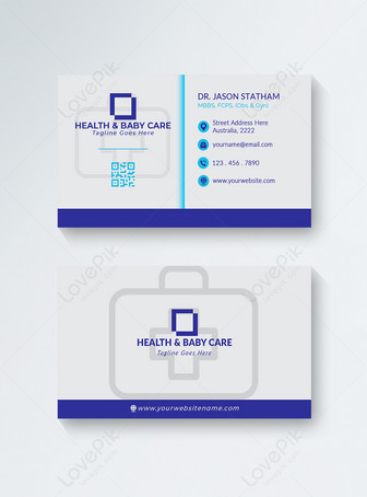 Medical Visiting Card for Doctor, corporate,  abstract,  business template