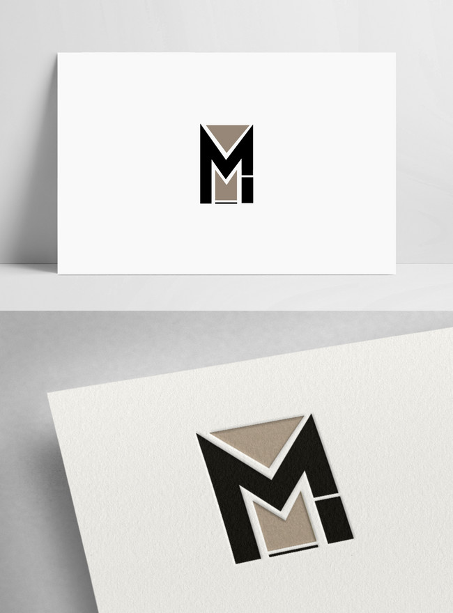 M Letter Design Logo PNG Vector (AI) Free Download