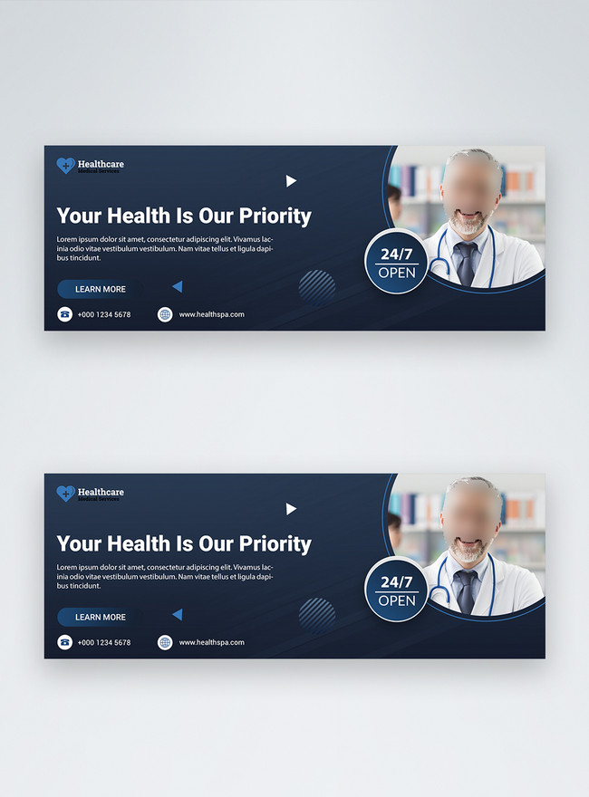 Health Care Facebook Cover Template Image_Picture Free Download  450007906_Lovepik.Com