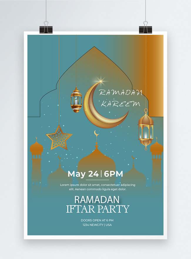 Template Poster Pesta Buka Puasa Ramadhan Untuk Diunduh Gratis - Lovepik