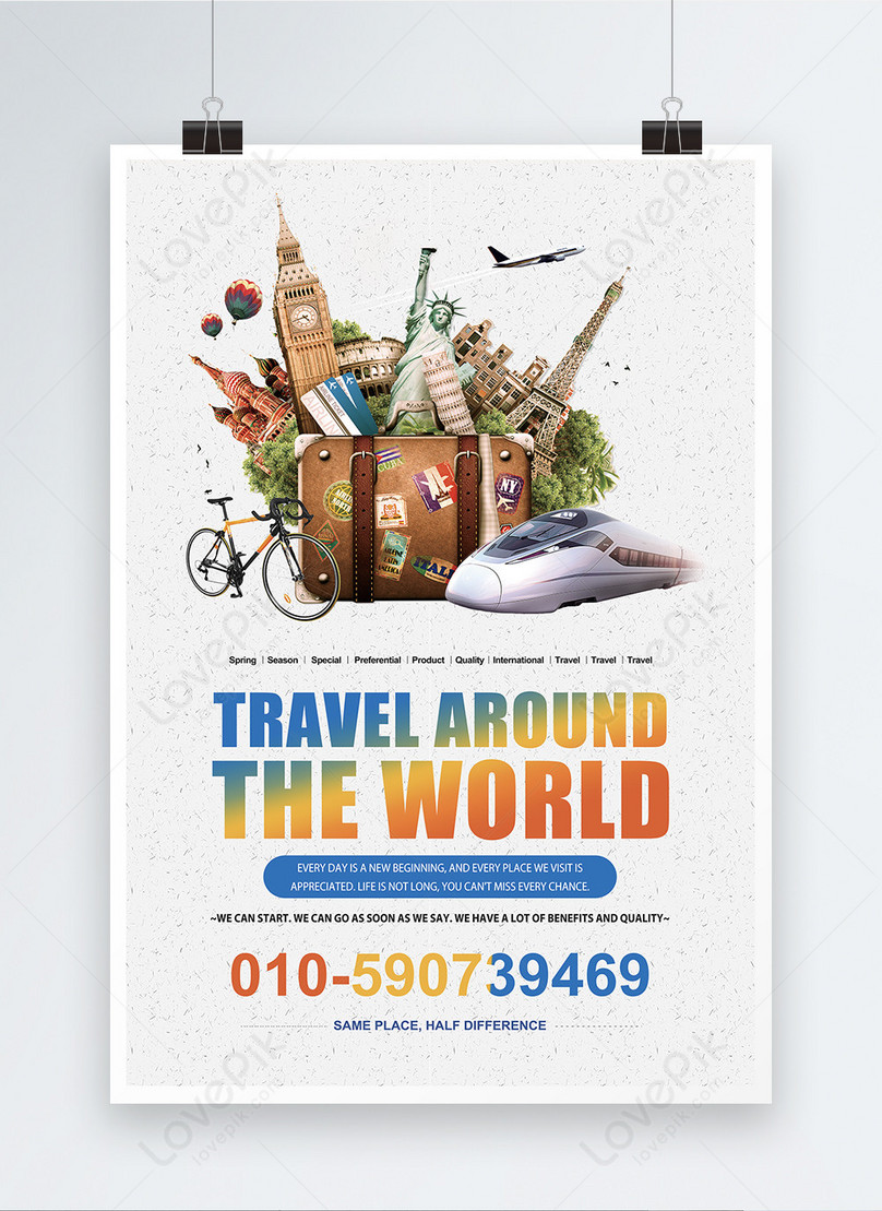 travel and tour poster