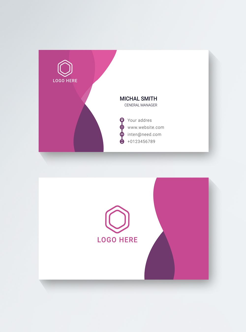 Modern business card template image_picture free download 450009816 ...