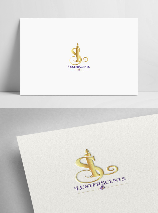 Si logo s i design white letter sis Royalty Free Vector