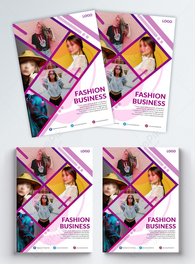 Fashion business flyer template image_picture free download 450009964 ...