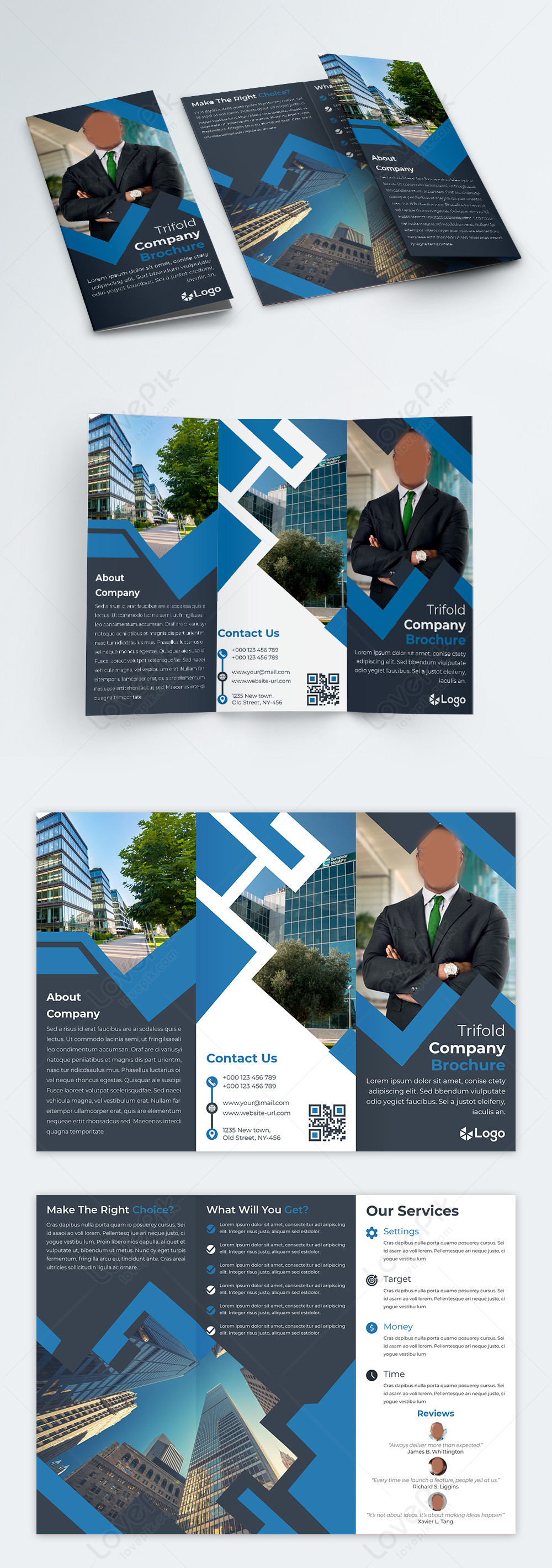 Modern corporate trifold marketing brochure template image_picture free ...