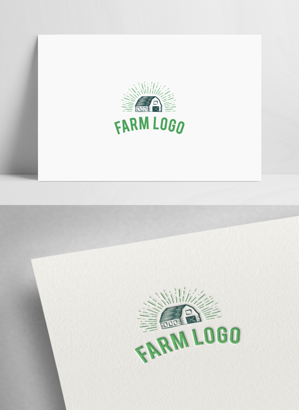 Green farm logo template image_picture free download 450010316_lovepik.com