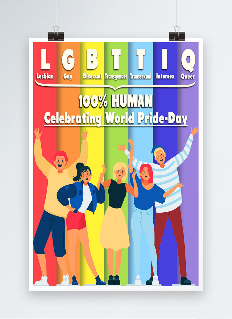 World pride day poster template image_picture free download 450010405