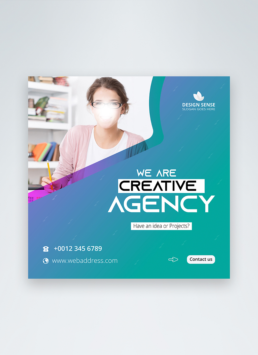 Creative agency instagram post template image_picture free download