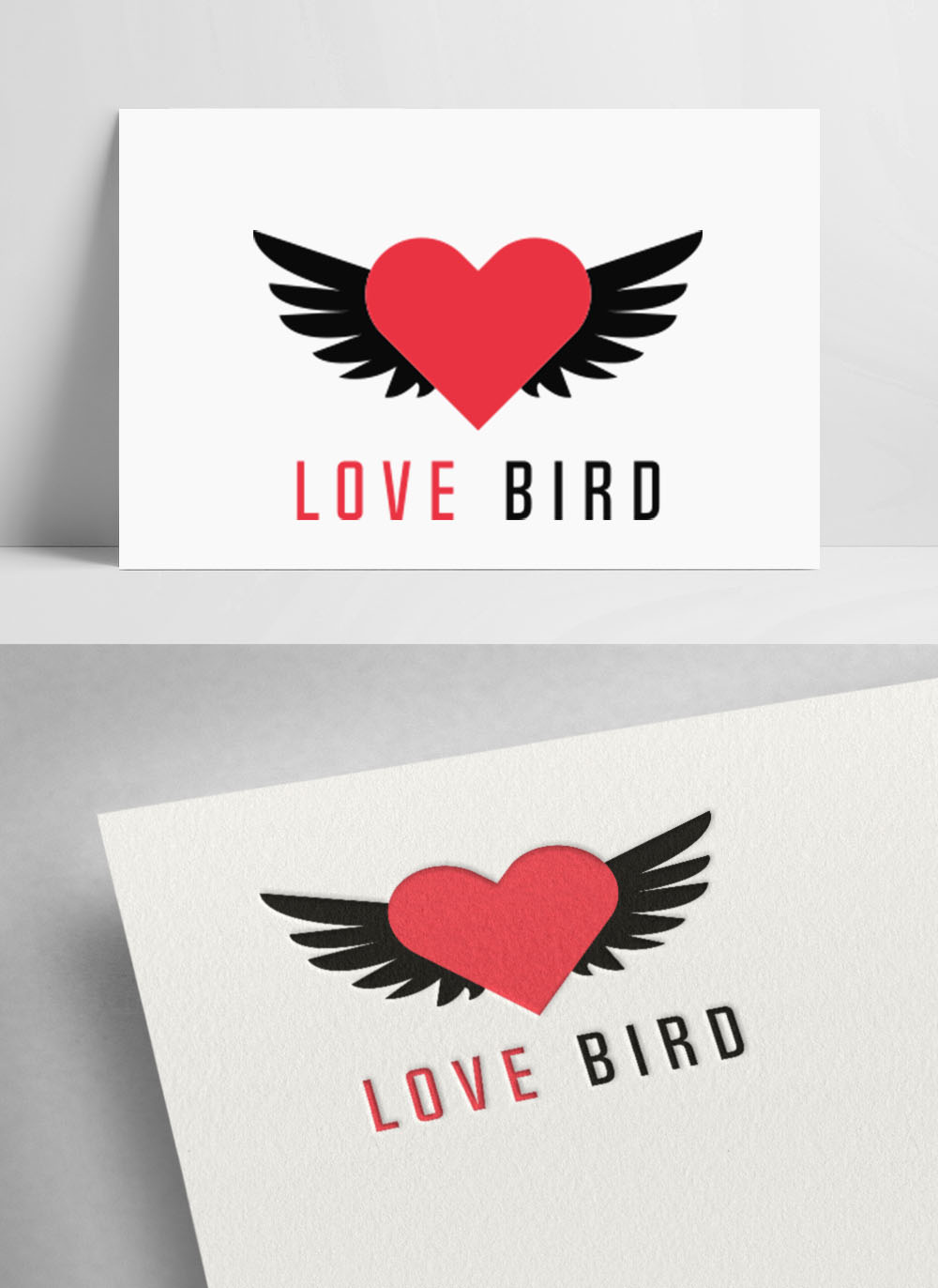 Love bird logo Royalty Free Vector Image - VectorStock