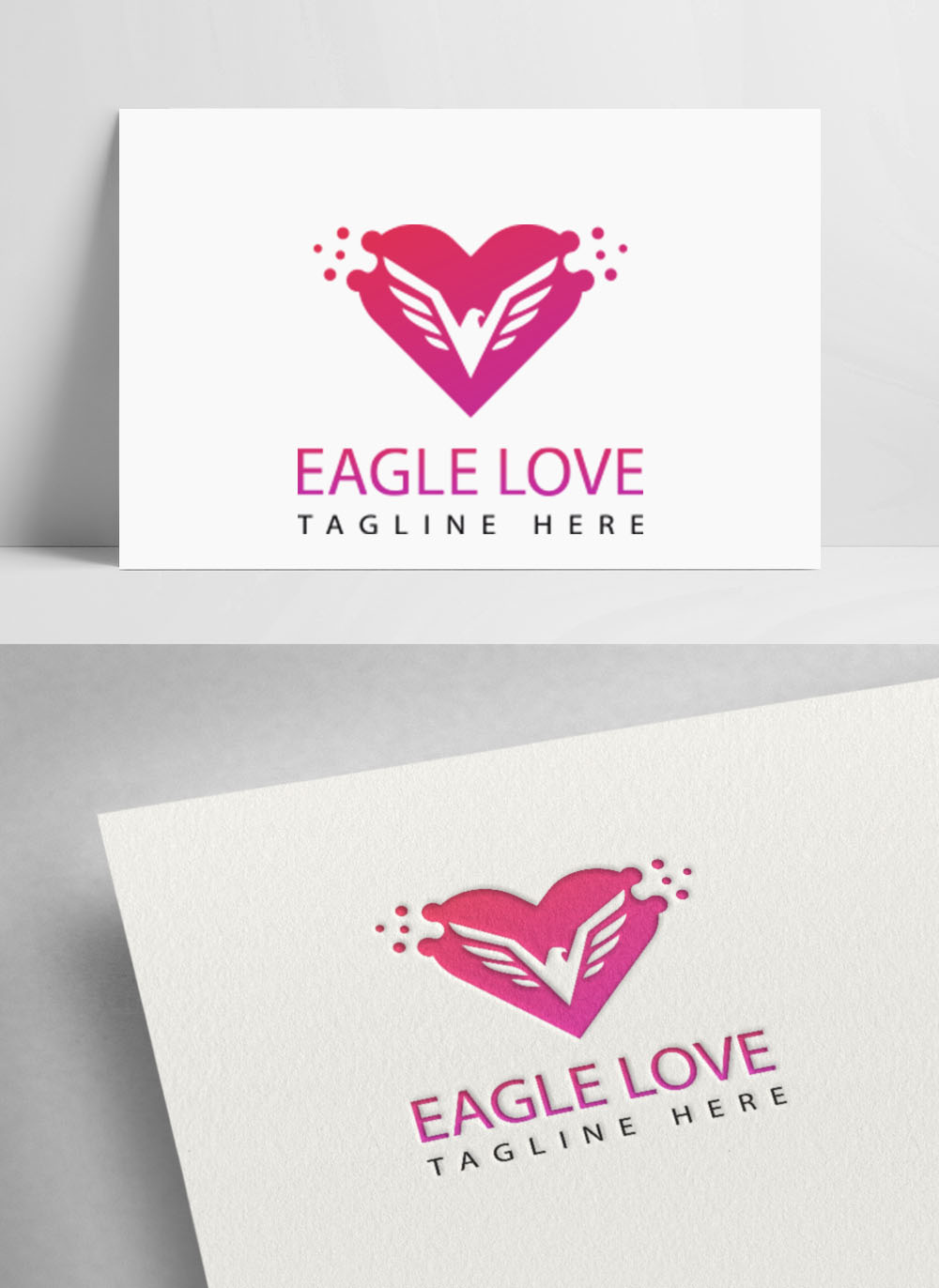 Любовь лого. Eagle Love logo. С любовью ваш логотип.