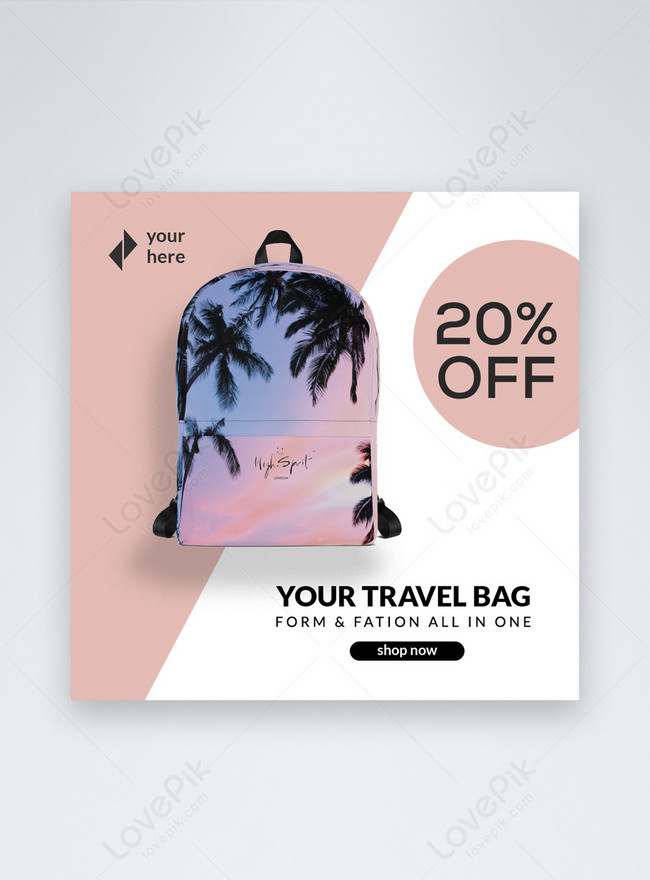 Premium Vector  Exclusive ladies bag collection social media post