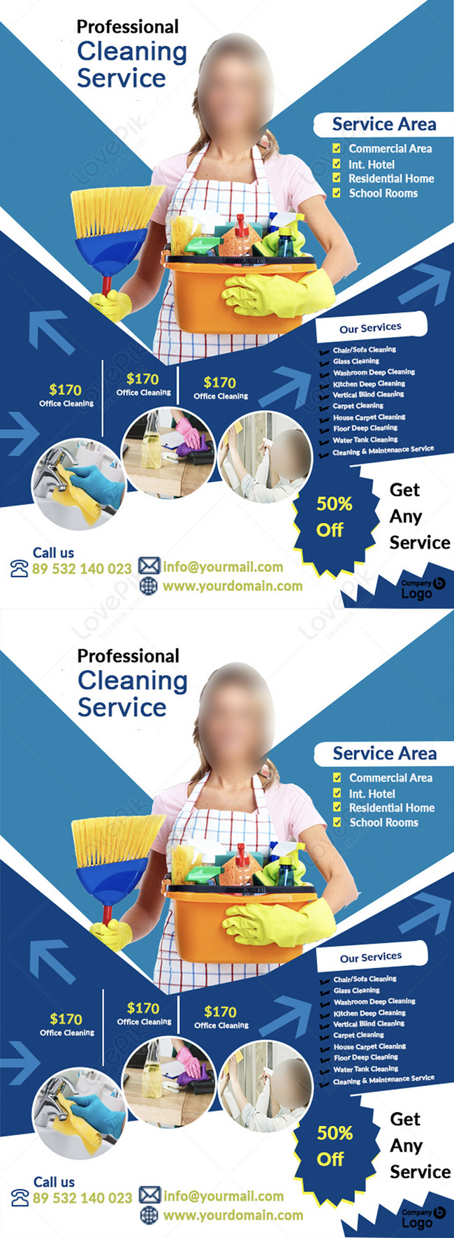Blue cleaning service flyer template image_picture free download Within Cleaning Company Flyers Template