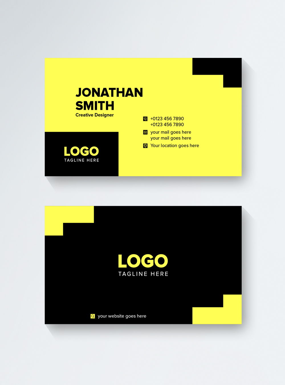 Concise business card template: Thiết kế đơn giản và ngắn gọn đôi khi lên ngôi. Với các mẫu danh thiếp tối giản của chúng tôi, bạn có thể dễ dàng tôn lên tính chuyên nghiệp, khẳng định thương hiệu của mình và ghi nhận thông tin quan trọng của mình. Hãy thử ngay!