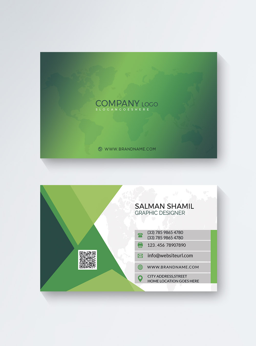 green-concise-business-card-template-image-picture-free-download