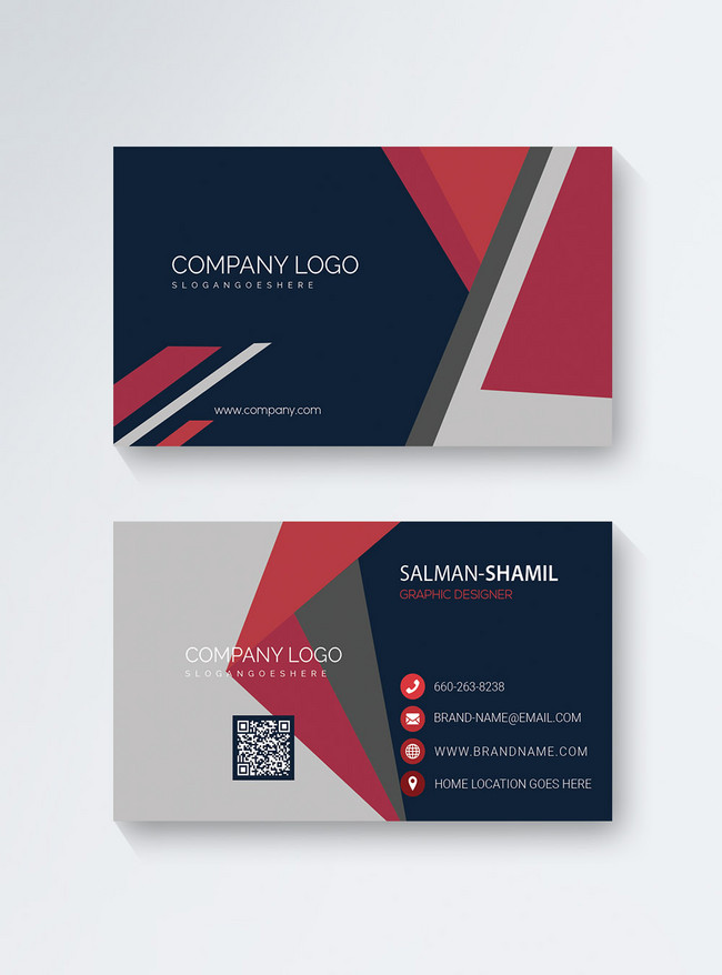 Stylish professional business card template image_picture free download  