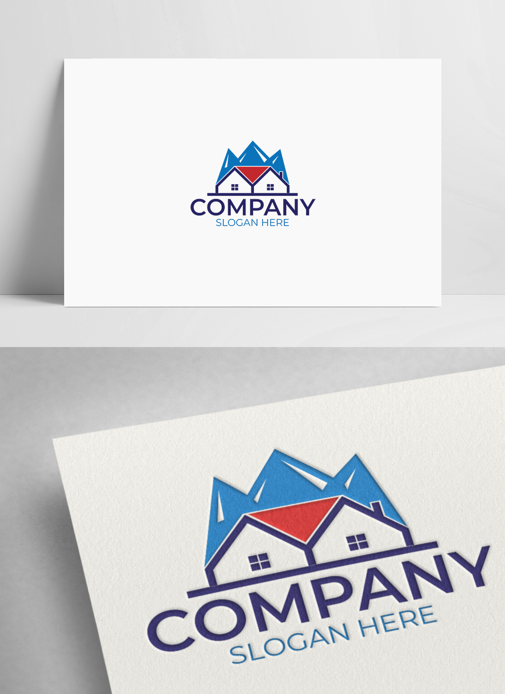 Cartoon real estate logo template image_picture free download 450015797 ...