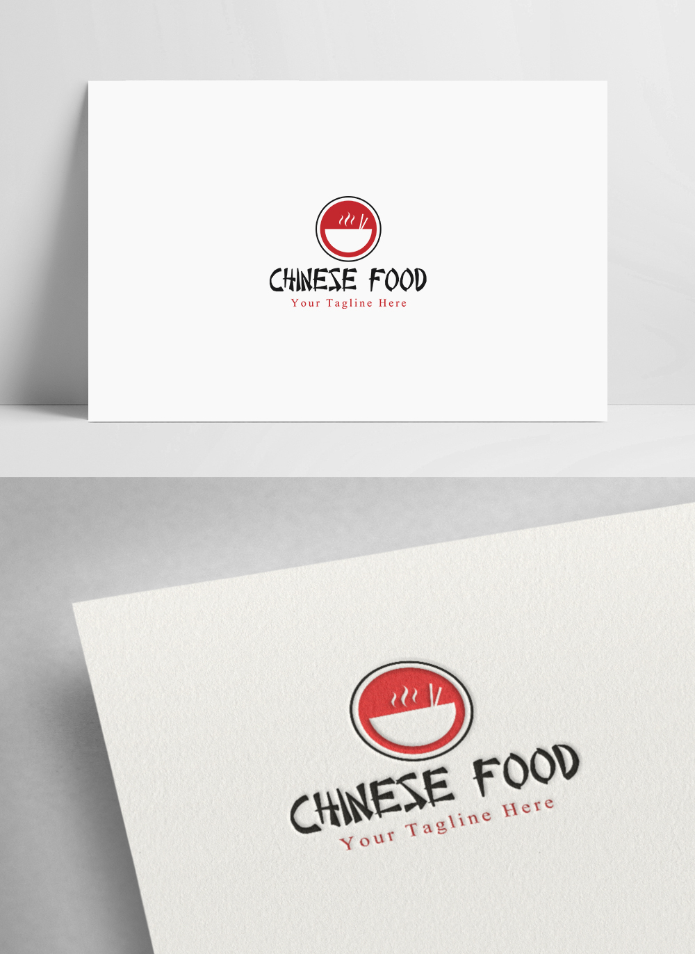 Chinese restaurant / chinese food logo with text space for your slogan /  tagline, vector illustration Stock Vector by ©engabito 150884574