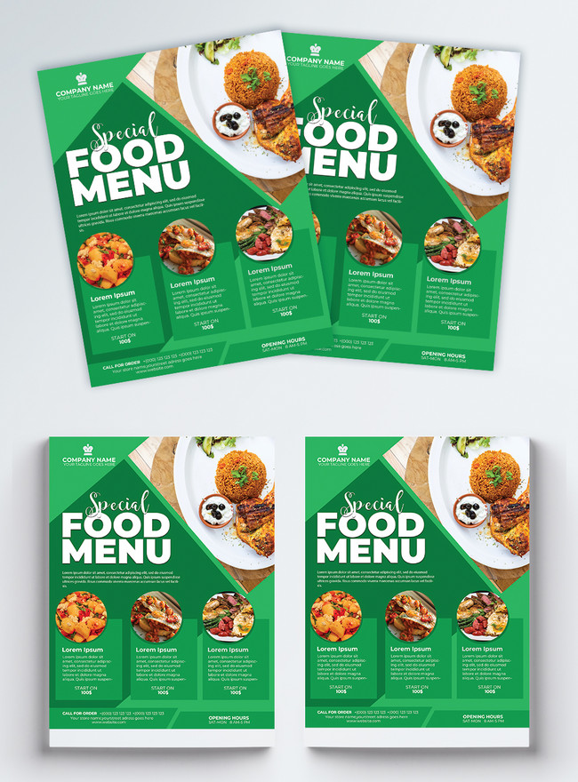 Flyer Menu Makanan Khas Hijau Gambar Unduh Gratis Imej 450016779 Format Psd My Lovepik Com