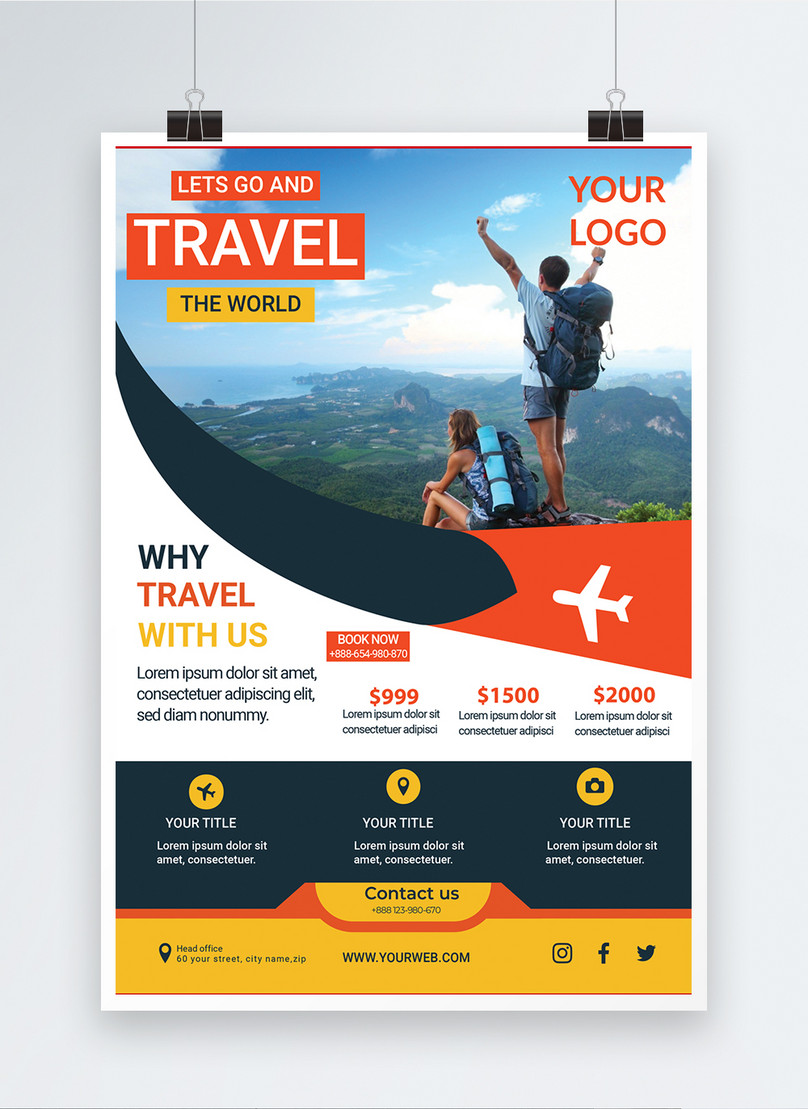 travel promotion poster