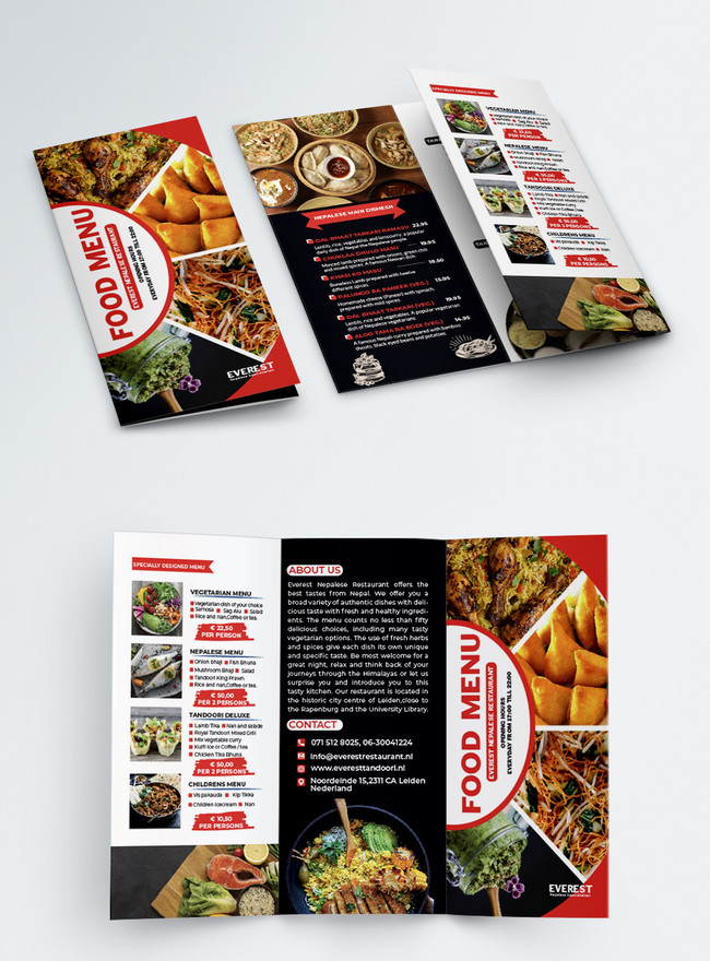 Special Attractive Restaurant Promotion Tri-Fold Brochure Template  Image_Picture Free Download 450031720_Lovepik.Com