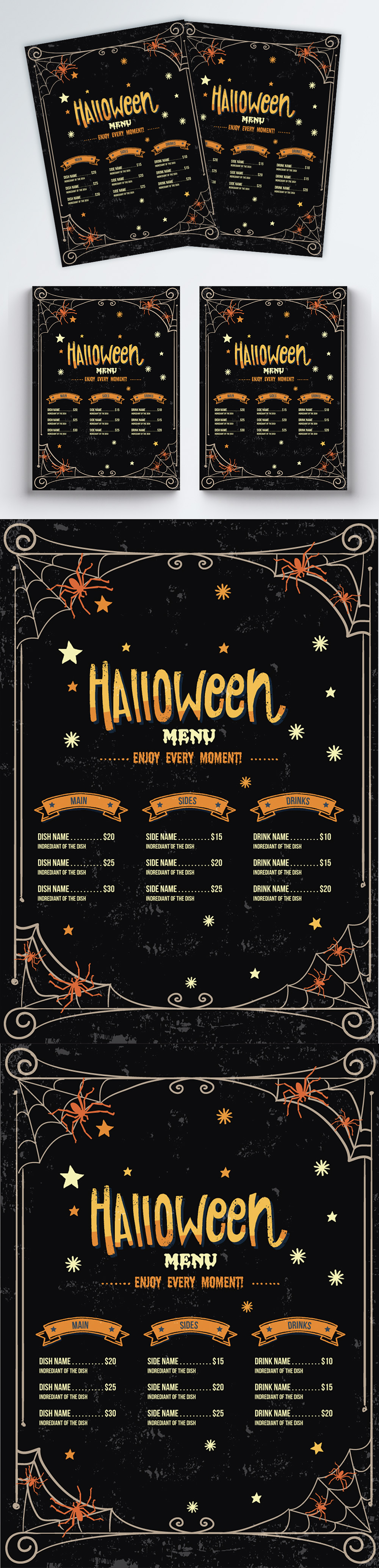 Halloween Night Special Food Menu Template Image Picture Free Download 450032926 Lovepik Com