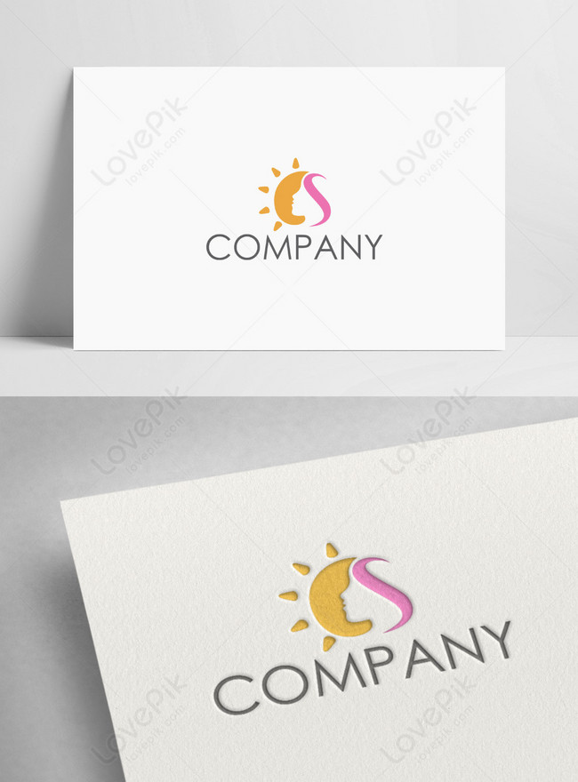 Creative Beauty Logo Template, beautiful logo, fashion logo, white logo