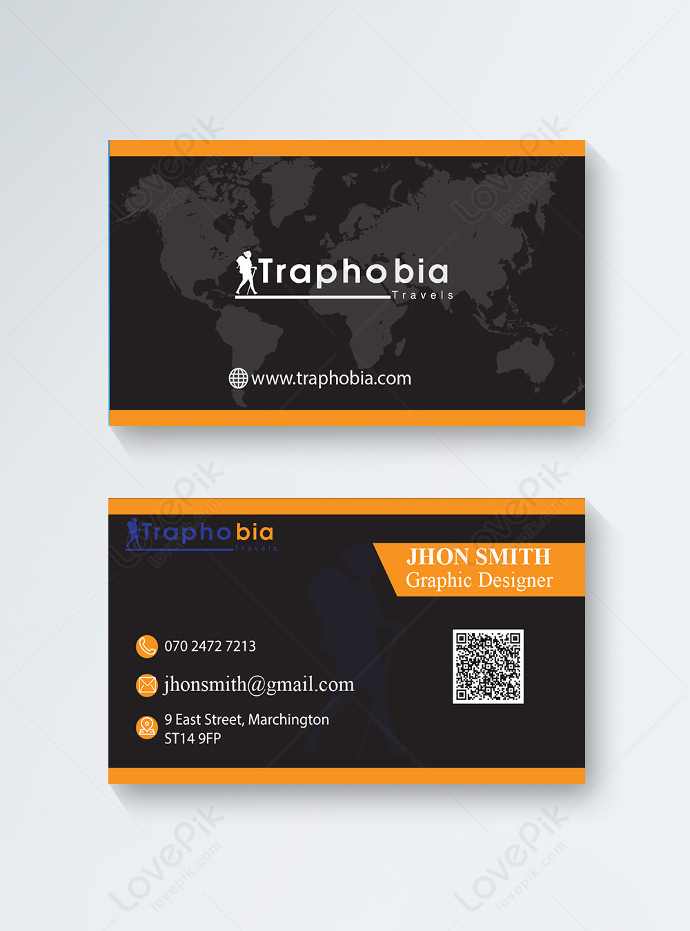 Yellow And Black Business Card Template Image Picture Free Download 450034787 Lovepik Com