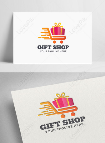 Gift Logo Vector, Icon, Emblem, Gift Shop Logo Design Concept, Creative  Symbol. Royalty Free SVG, Cliparts, Vectors, and Stock Illustration. Image  149450262.