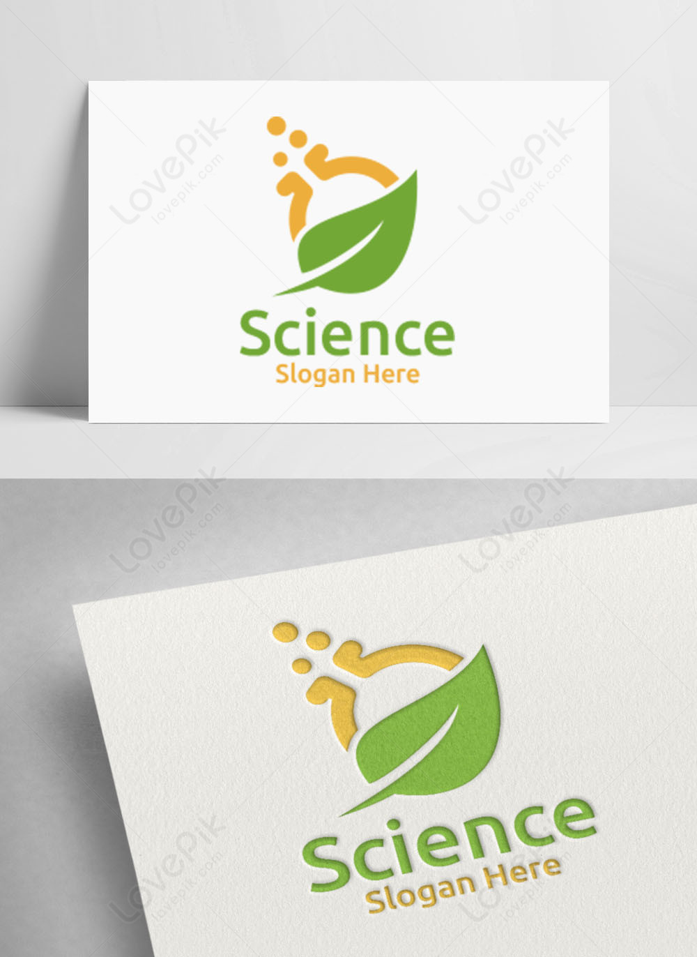 Concise science and research lab logo template image_picture free ...