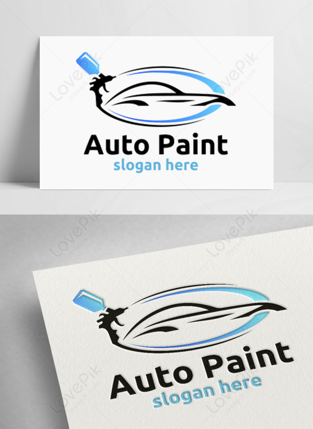 Car Painting Logo With Spray Gun And Unique Colorful Vehicle Concept 21 -  Crella