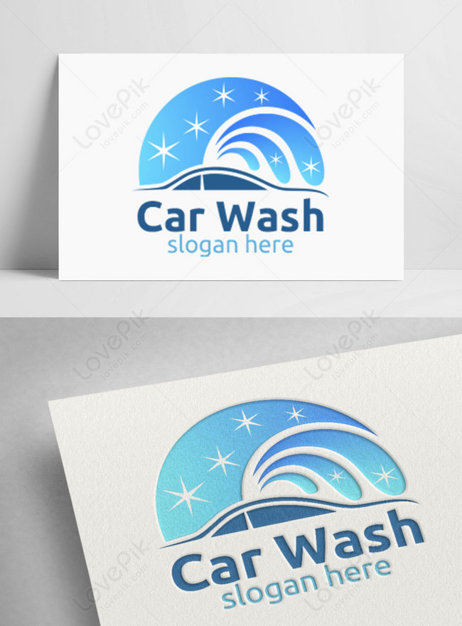 Mẫu Logo Rửa Xe Với Thiết Kế Chuyên Nghiệp