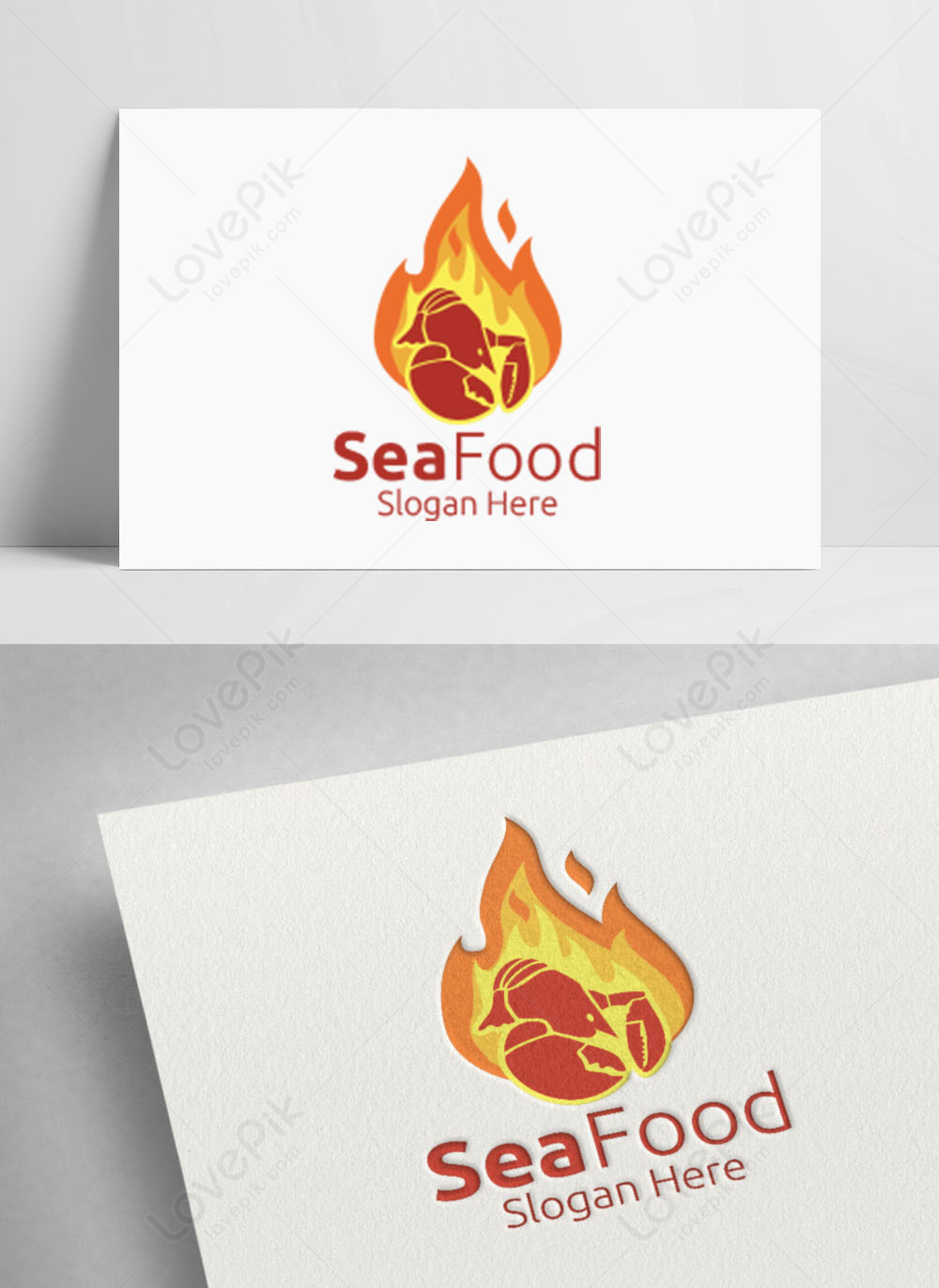 Logo Mockup Logos Vector Hd PNG Images, Logo Udang, Logo,, 52% OFF