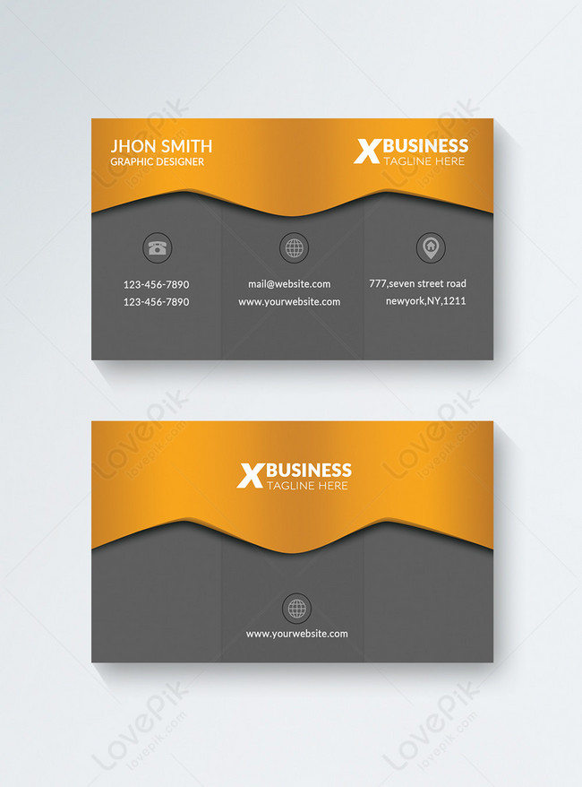 Outstanding Luxury Business Card Template, luxury business card, business business card, corporate business card