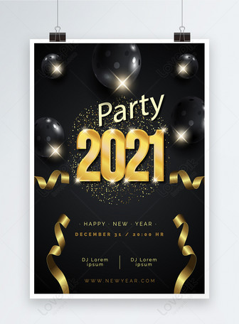 Brand New Year 21 Celebration Party Poster Template Image Picture Free Download Lovepik Com