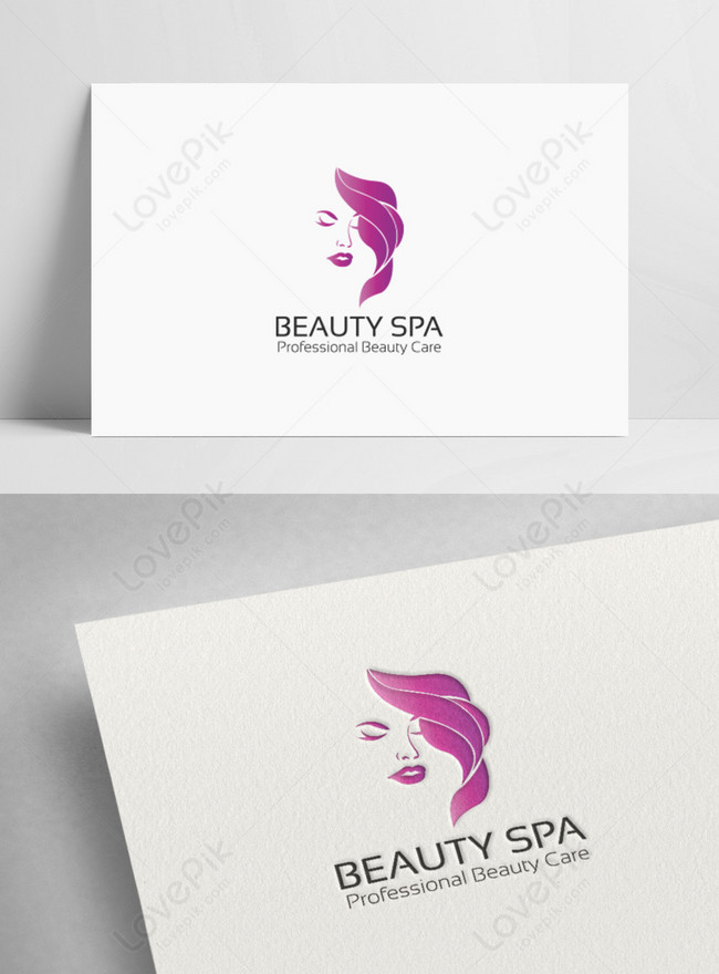 Mẫu Logo Spa Làm đẹp Màu Hồng Thanh Lịch Với Thiết Kế Chuyên Nghiệp