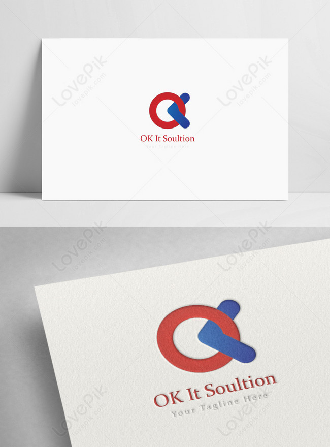 Mẫu Sáng Tạo Logo Chữ Ok Vector Với Thiết Kế Chuyên Nghiệp