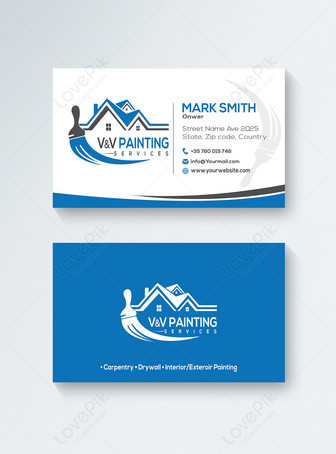 Simple Personal Business Card Template Image Picture Free 450069109 Lovepik Com - Drywall Business Cards Ideas
