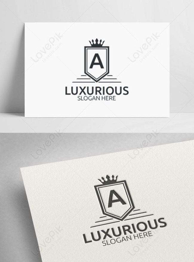 LV Letter Royal Luxury Logo template in vector art for luxurious