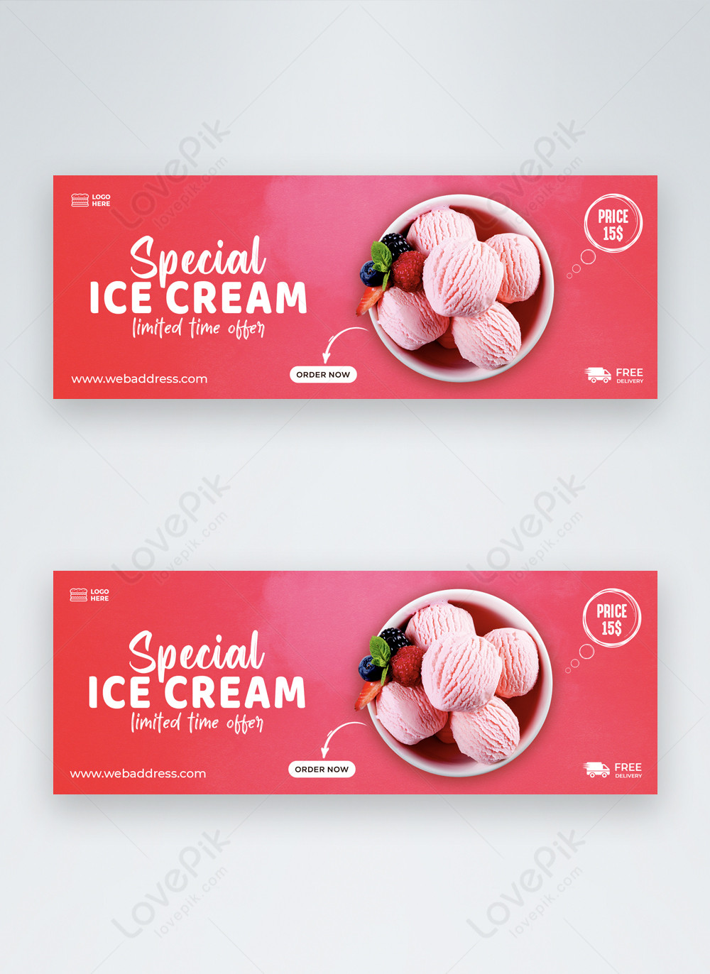 ice cream cover photos for facebook