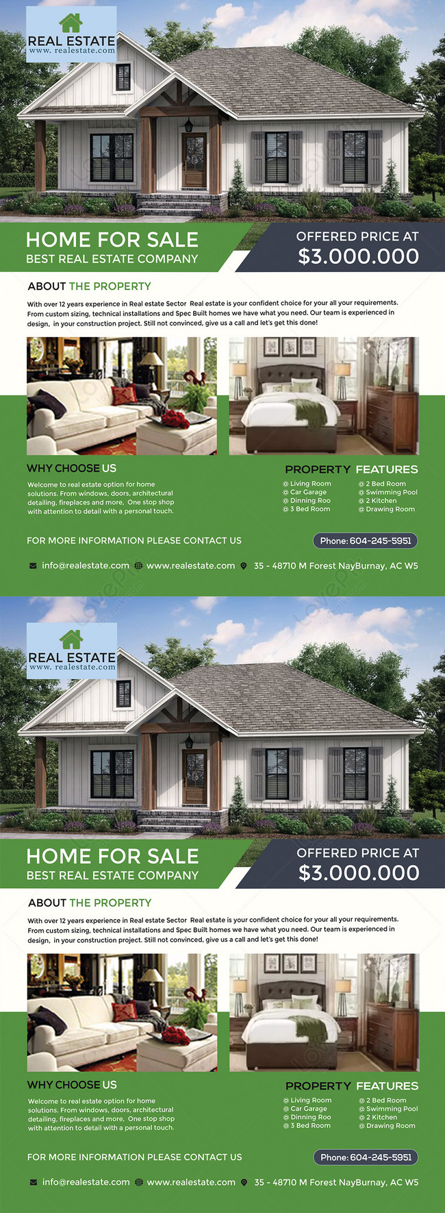 Luxurious real estate home sale flyer template image_picture free Pertaining To Home For Sale By Owner Flyer Template