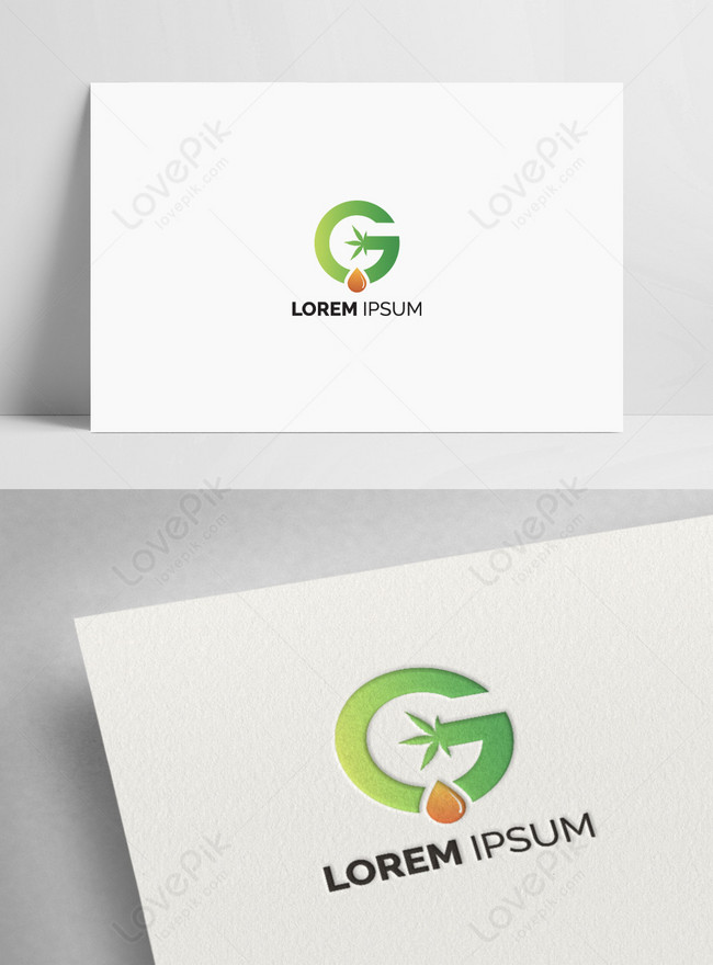 Green Letter G With Leaf Vector Logo Template Image Picture Free Download Lovepik Com