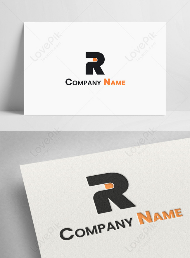 Mẫu Chữ R Typography Logo Vector Với Thiết Kế Chuyên Nghiệp